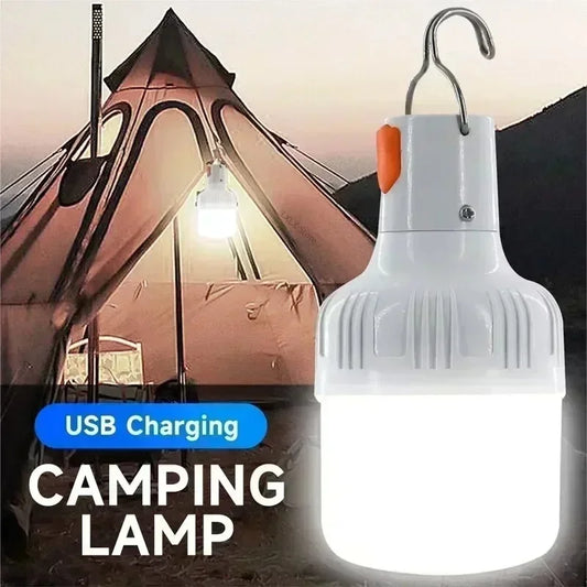 60W USB Rechargeable Emergency Light Bulb Lantern