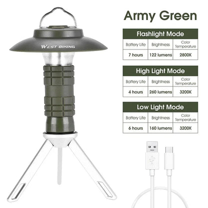 3 IN 1 Portable Camping Light